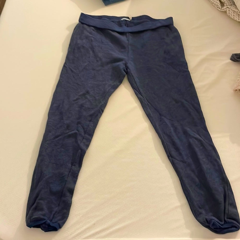 Urban Outfitters Navy Blue Track Joggers